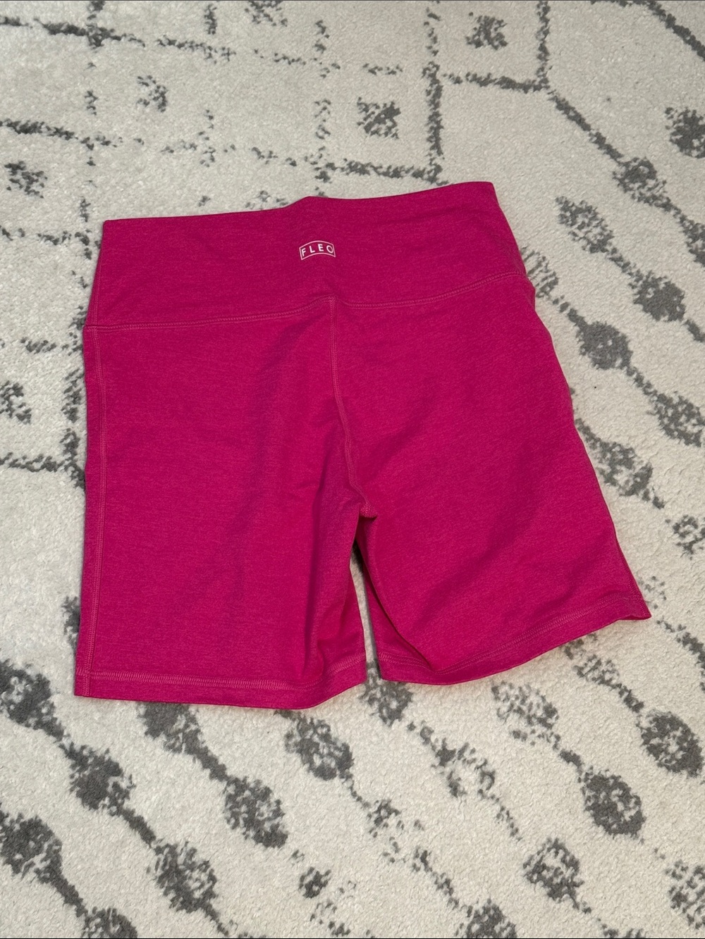FLEO Pedal Short - Heather Hot Pink Women’s - medium - Picture 2 of 5